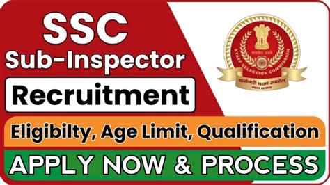 Ssc Sub Inspector Recruitment Delhi Police Ssc Cpo Police Si