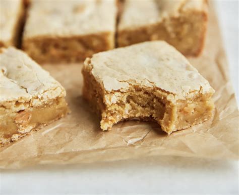 Butterscotch Blondies Recipe Tasty Teresa