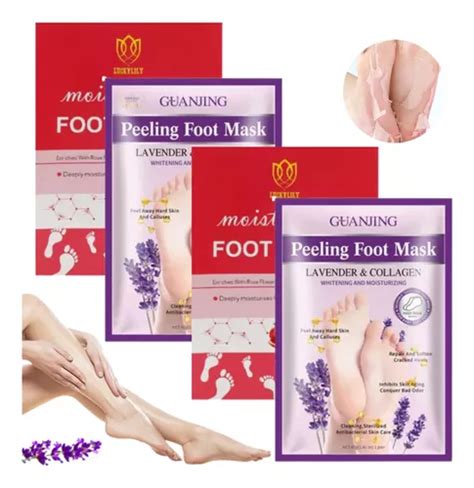 Pack 10 Mascarillas Peeling Calcetines Exfoliante Pies Suave Cuotas