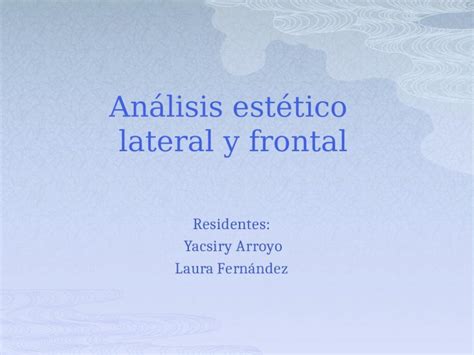 Pptx An Lisis Est Tico Lateral Y Frontal Dokumen Tips