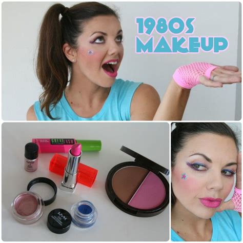 The Raddest 80s Makeup Tutorial Yet With Images 80s Makeup