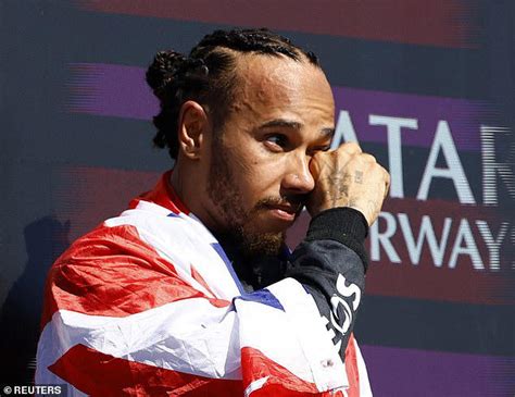 Emotional Lewis Hamilton Struggles To Hold Back Tears After Securing