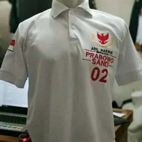 Jual Kaos Polo Shirt Obral Baju Kerah ADiL MAKMUR PRABOWO 3 WARNA Polos