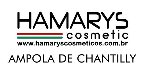 Hamarys Cosm Ticos Ampola De Chantilly Youtube