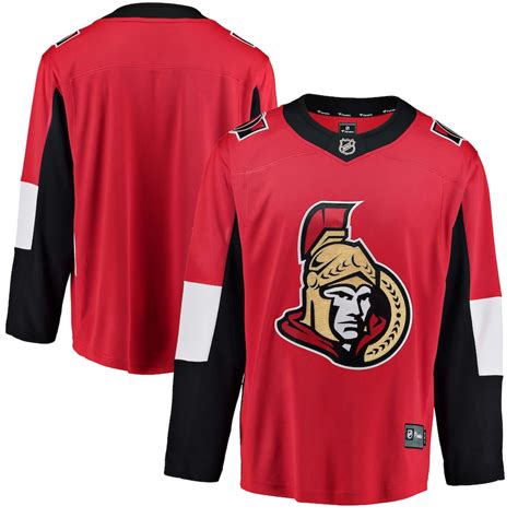 Men's Ottawa Senators Fanatics Branded Red Breakaway - Blank Jersey