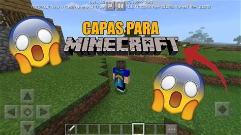 Tutorialcomo Colocar Capa No Minecraft Pe Youtube