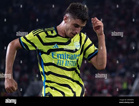 Arsenal Midfielder Kai Havertz 29 After Scoring During The 2023 Mls