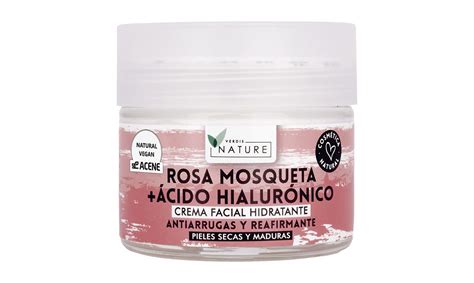 Crema Facial Rosa Mosqueta y Ácido Hialurónico de Verdis Nature