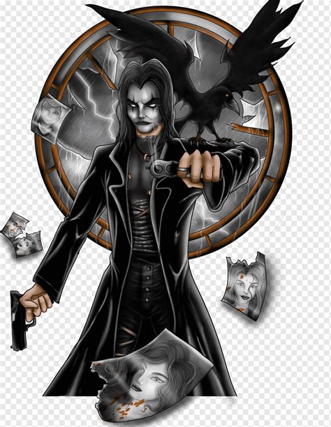 Eric Draven Digital Art The Crow Drawing The Crow Comics Fictional