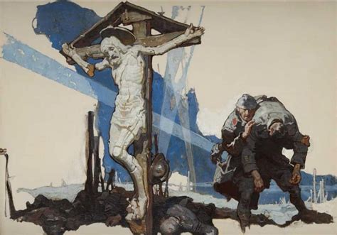 Dean Cornwall Battlefield Crucifixion 1915 Dean Cornwell History