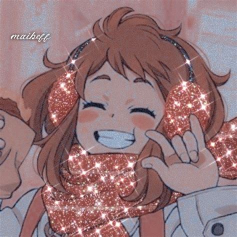 Aesthetic Uraraka Profile Pic