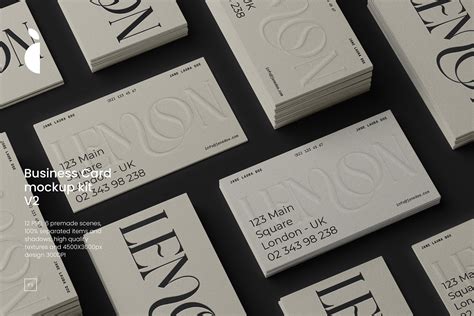 Business Card Mockup Vol 2 - Design Cuts