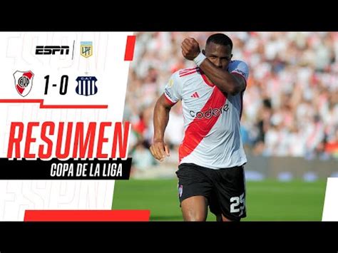 River Vs Talleres 1 0 Resultado Resumen Y Gol Del Partido Por Copa De