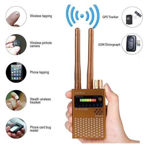 Wireless Signal Detector Rf Bug Finder Anti Eavesdroped Detector Anti