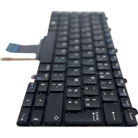 Clavier De Remplacement Français Rétroéclairé Pour Dell Latitude E7250 Latitude E5250latitude