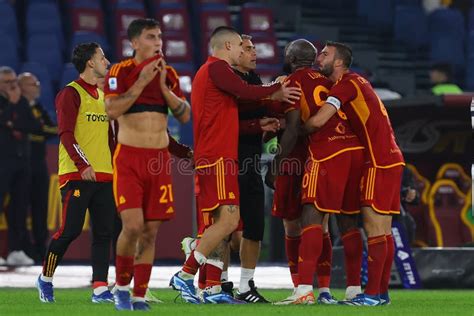 Pelota Serie A Match Day Como Estadio Ol Mpico Roma