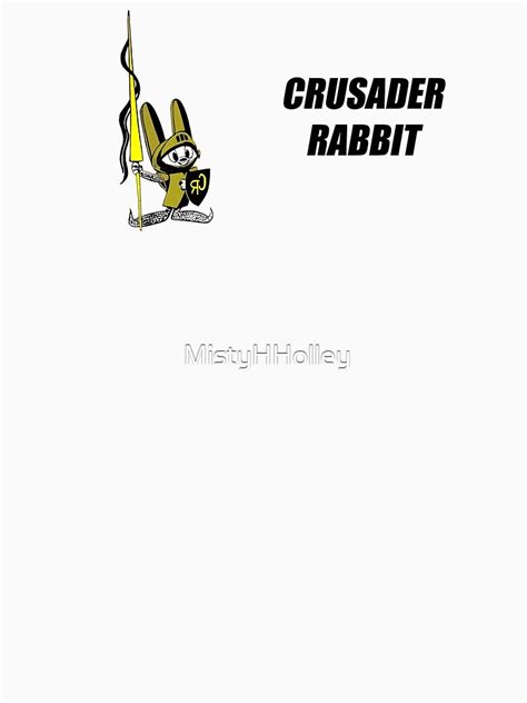 Crusader Rabbit T Shirt By Mistyhholley Redbubble Crusader Rabbit