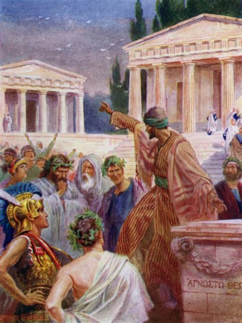 The Bible In Paintings ️ Paul In Athens ️