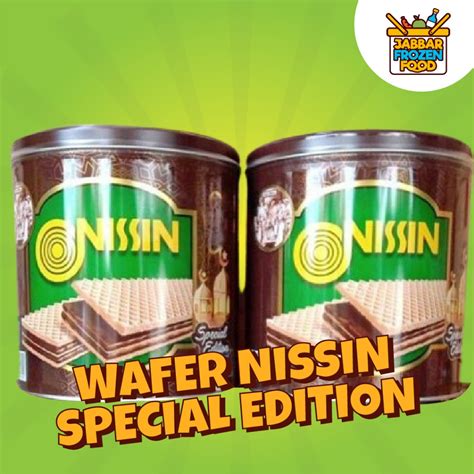 Jual Wafer Nissin Special Edition Kaleng Shopee Indonesia