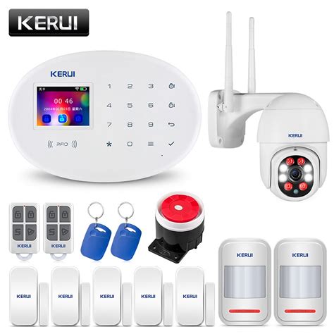 KERUI W20 WIFI GSM Alarm System Wireless Home Security APP Remote