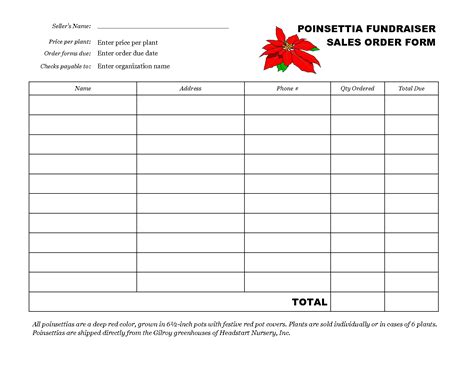 Printable Fundraiser Template Free - Printable Templates