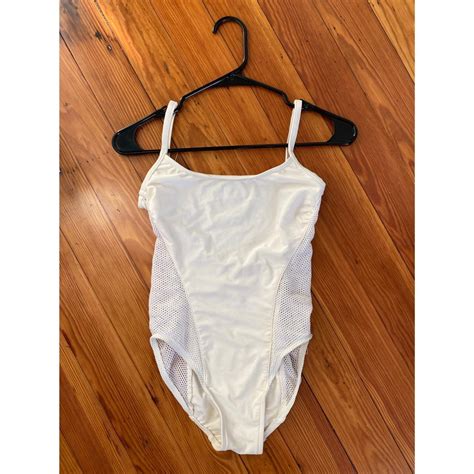 Jantzen Women S White Swimsuit One Piece Depop