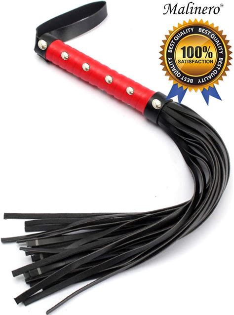 Buy MALINERO Faux Leather Sex Whip BDSM Set Whip Riding Crop For Sex