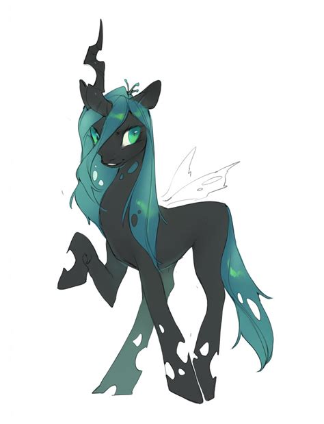 2986349 Safe Artistguiltyseagull Queen Chrysalis Changeling