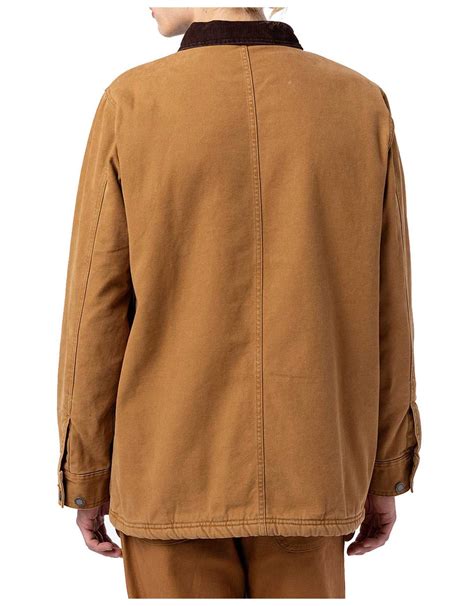 Dickies Dickies Duck Canvas Chore Coat Stone Washed Brown Duck Coats