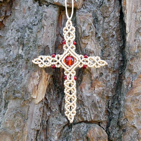 How to Make a Macrame Cross « Jewelry :: WonderHowTo