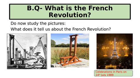 Ks3 French Revolution 14 Lessons Sow Teaching Resources