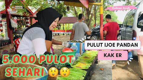 Pulut Hijau Pandan Pulot Ijoe Pandan Kak Er Youtube