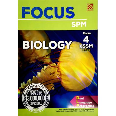 Buku Rujukan Focus KSSM 2020 Biology Form 4 DLP Shopee Malaysia