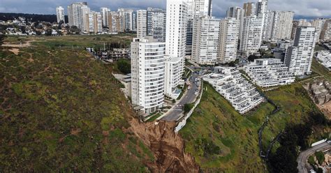 Socavón en Chile Edificio de 17 pisos queda al borde del colapso tras