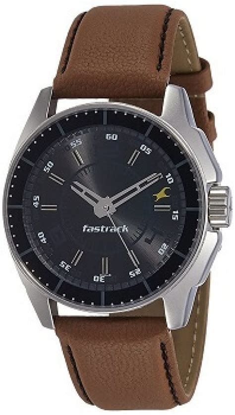 Fastrack Black Magic Analog Black Dial Men S Watch NE3089SL05 Watchista