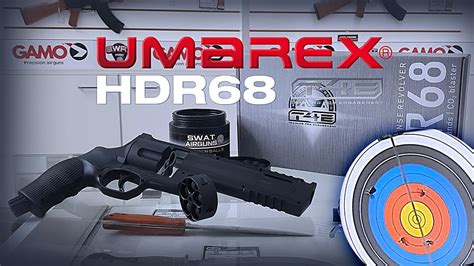 Revolver Disuasivo UMAREX HDR 68 Postas De Goma Armas De Defensa