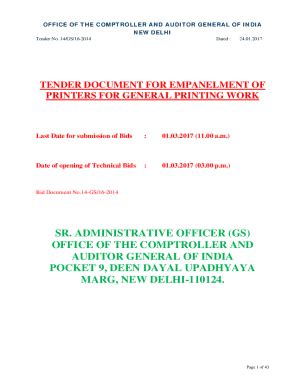 Fillable Online Notice Inviting Tenders Under Two Bid System For Fax