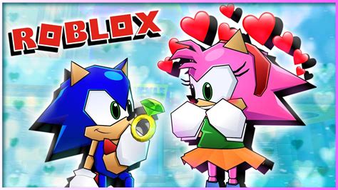 Sonic And Amys Romantic Roblox Date Sonic And Amy Squad Youtube