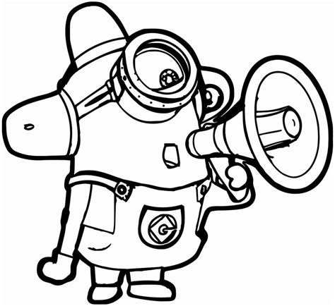 Desenhos Dos Minions Para Colorir Como Fazer Em Casa