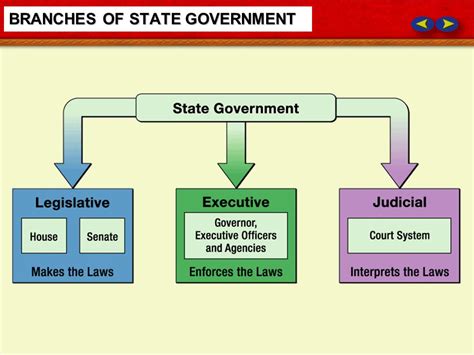 Diagram Of Three Branches Of Government