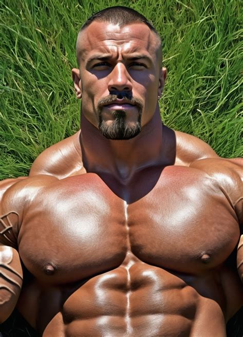 Hyper Realistic Bodybuilder Image With Heavyweight Focus Stable