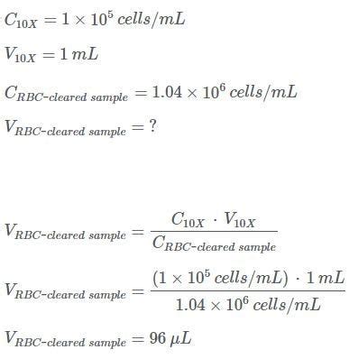 How To Calculate Cfu Ml Formula How Do You Calculate Cell