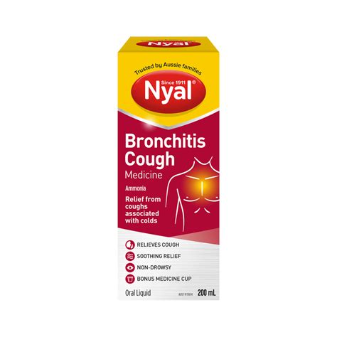 Nyal Bronchitis Cough Medicine 200mL - NYAL