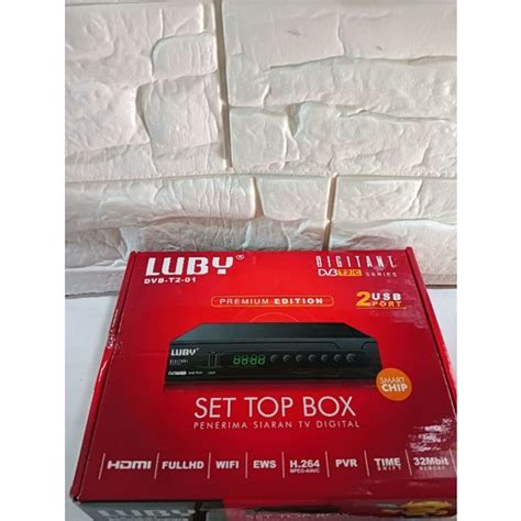 Jual Set Top Box Digital Luby DVB T2 01 Analog STB DVB T2 Receiver TV