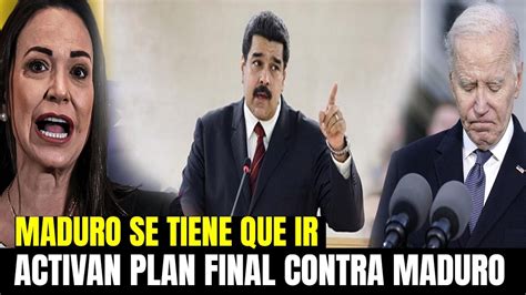 Nicolas Maduro Comete Su Peor Error Joe Biden Muy Enojado Activa Plan