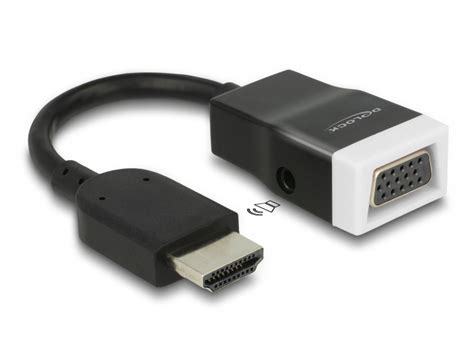 Delock Products 65587 Delock Adapter HDMI A Male VGA Female With Audio