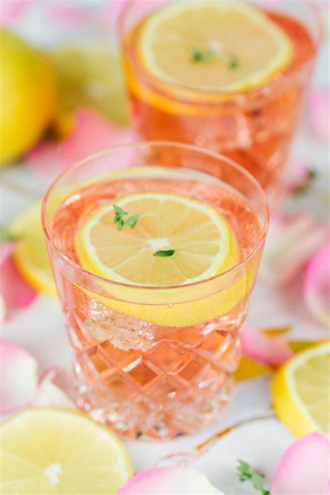 Cocktail Friday Sparkling Rose Lemonade Polka Dot Bride