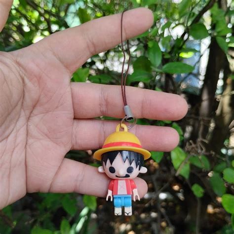 One Piece Monkey D LUFFY Charm Keychain Hobbies Toys Toys Games