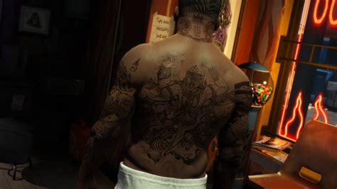 Franklin Khmer Yant Tattoo V Gta Mods