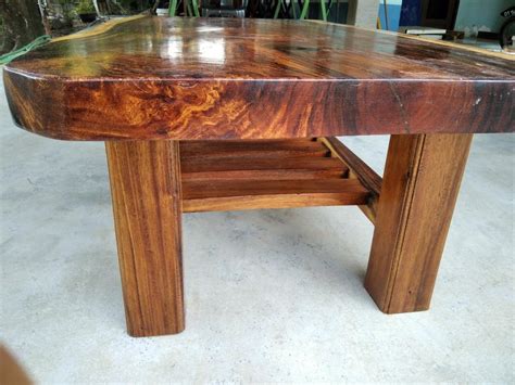 Meja Kopi Kayu Jati Solid Solid Wood Coffee Table Furniture Home